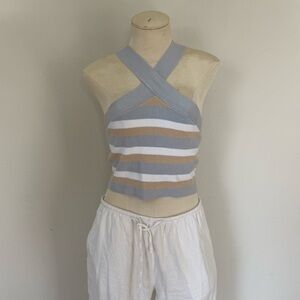 House of Harlow Striped Top